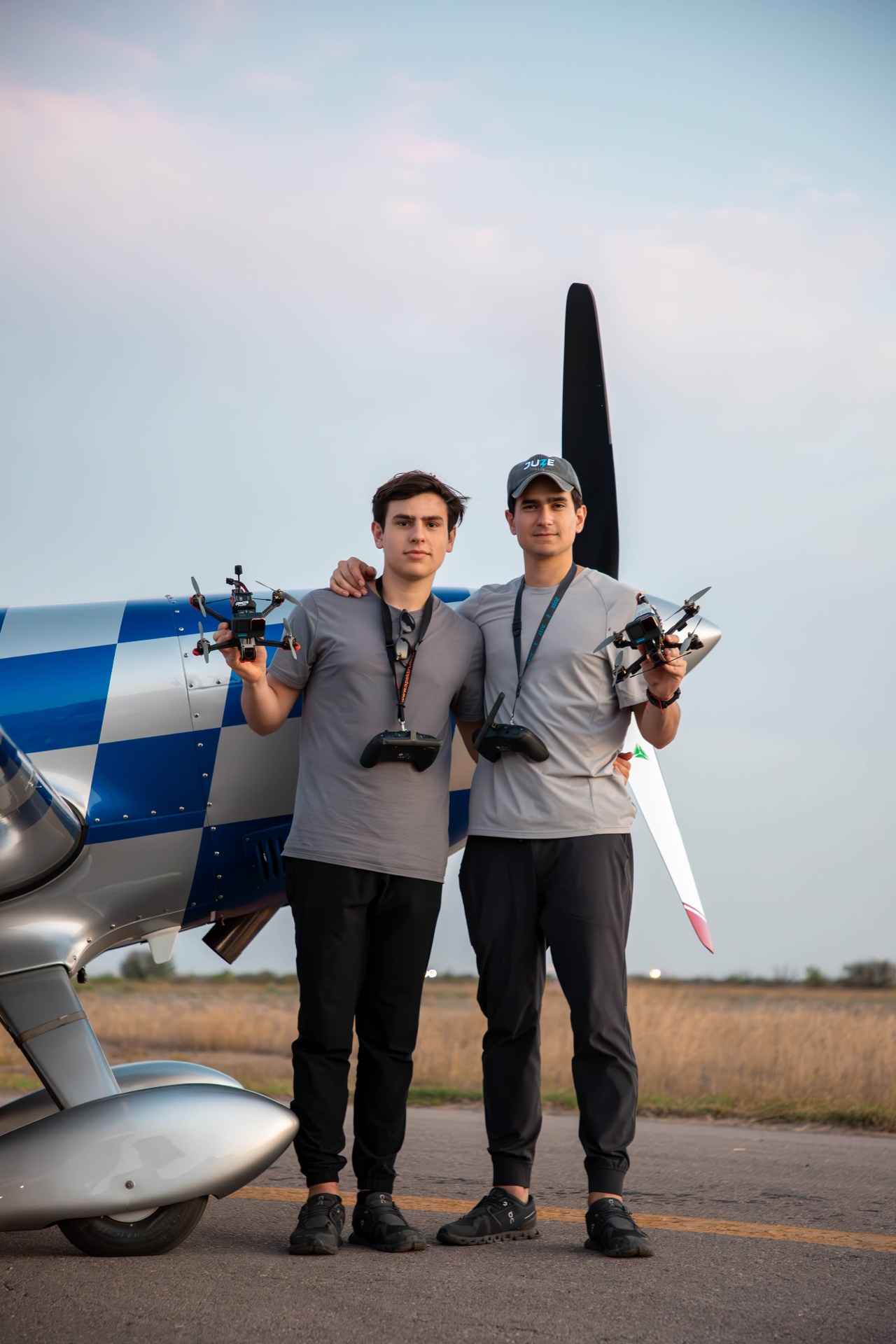 Diego and David Lobo — Founders of Dronebrothers